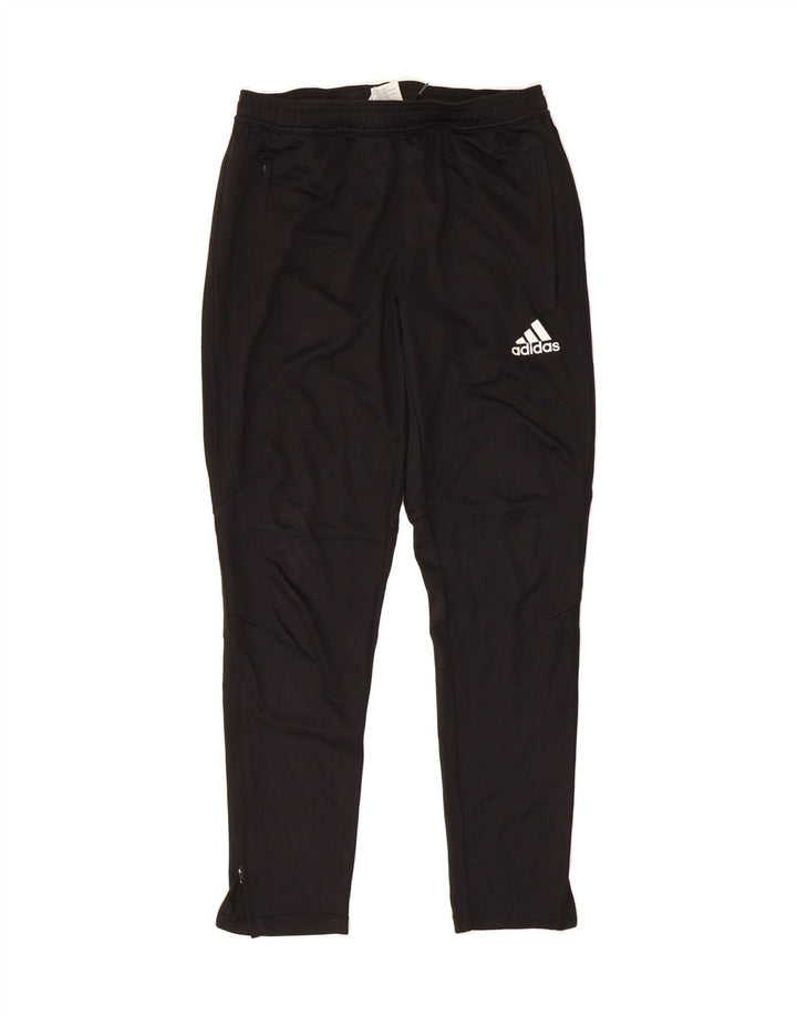ADIDAS Mens Tracksuit Trousers Medium  Black Polyester Vintage Adidas and Second-Hand Adidas from Messina Hembry 