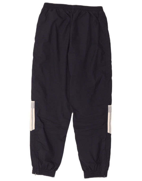 Adidas Pantalon de survêtement pour homme UK 38/40 Bleu marine moyen Polyester