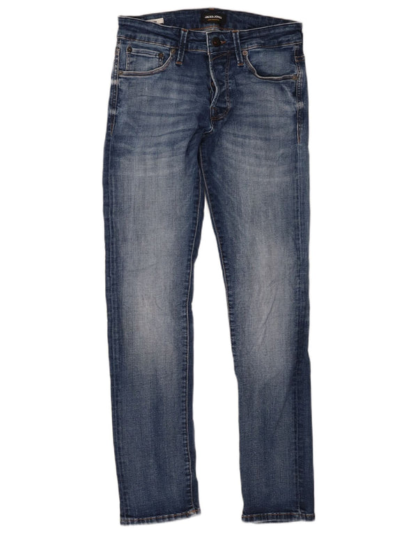 Jack & Jones Jean Slim GLENN W28 L30 Homme Bleu Coton