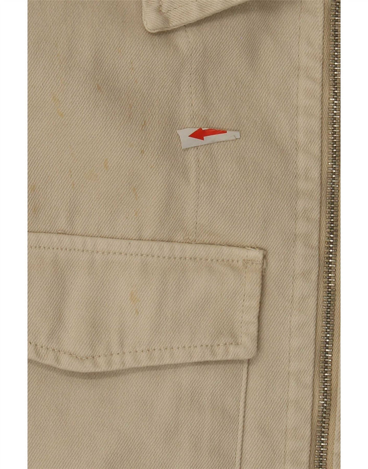 Zara Veste utilitaire pour homme UK 42 XL Coton beige