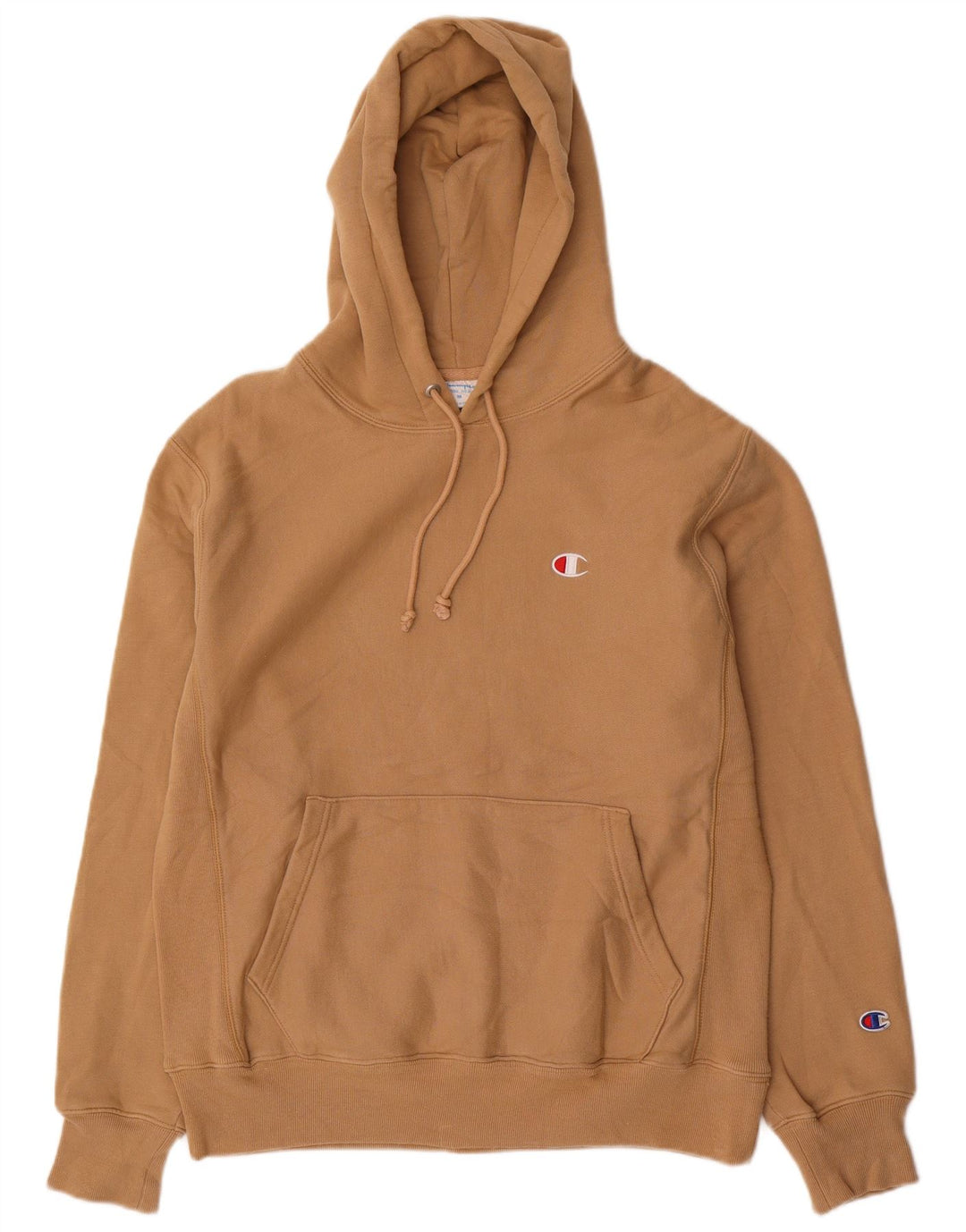 Champion Pull à capuche en coton beige moyen pour homme