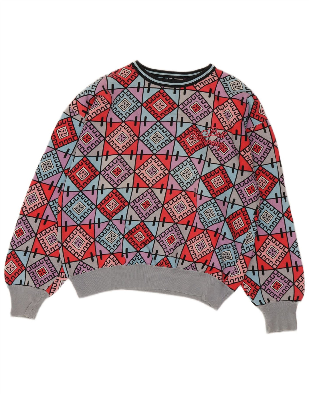 Best Company Sweat-shirt pour femme UK 44 Medium Multicolore