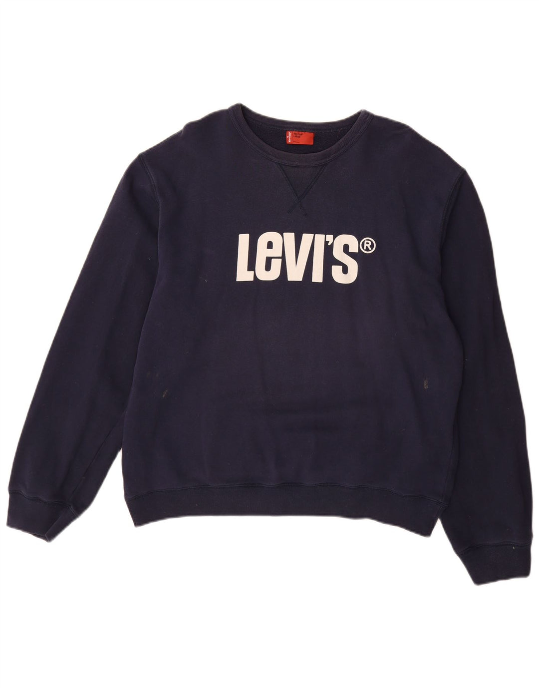 LEVI'S Sweat-shirt graphique pour homme en coton bleu marine Taille L