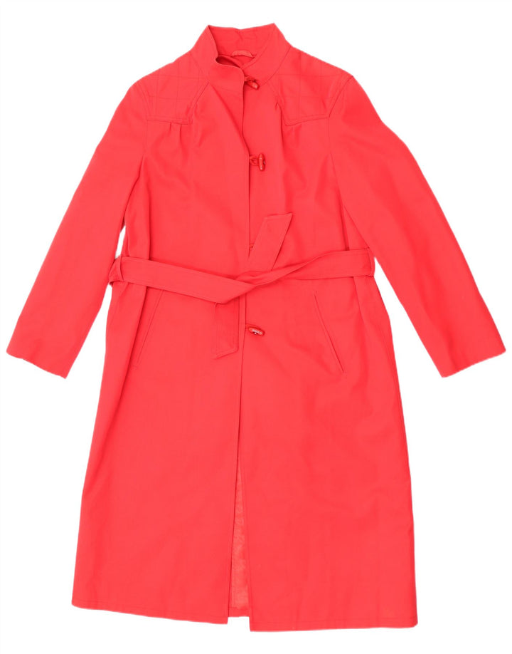 Diolen Manteau Femme EU 40 Rouge Moyen Polyester