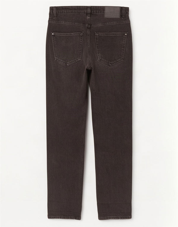 Zara Jean taille haute pour femme EU 38 Small W28 L27 Gris