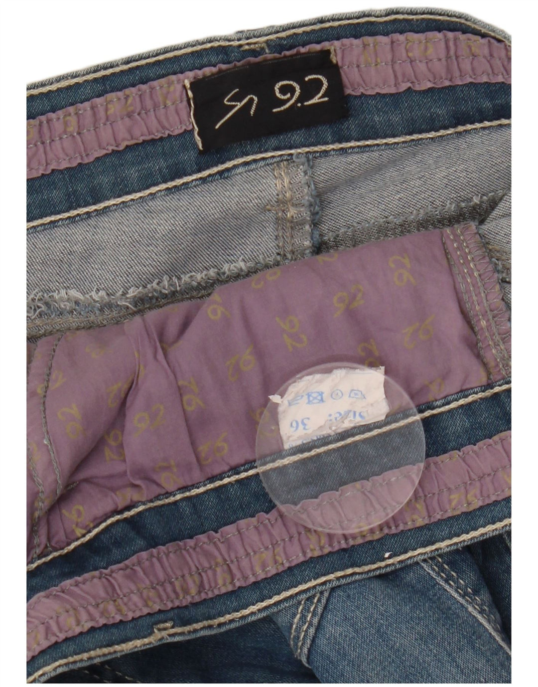 9.2 BY CARLO CHIONNA Jean Slim Homme W36 L30 Bleu