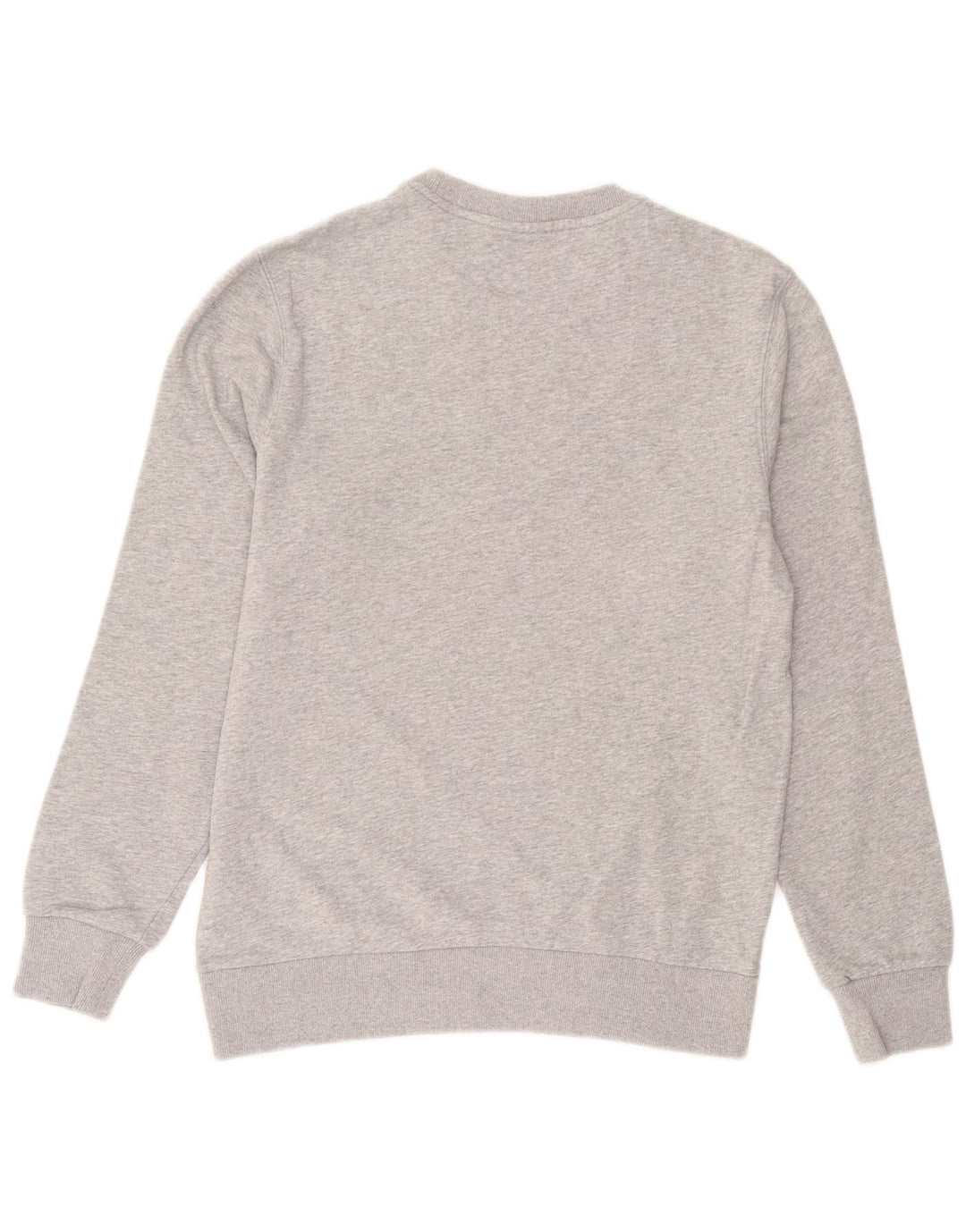 Lacoste Homme Sweatshirt Jumper Taille 41 Grand Coton Gris