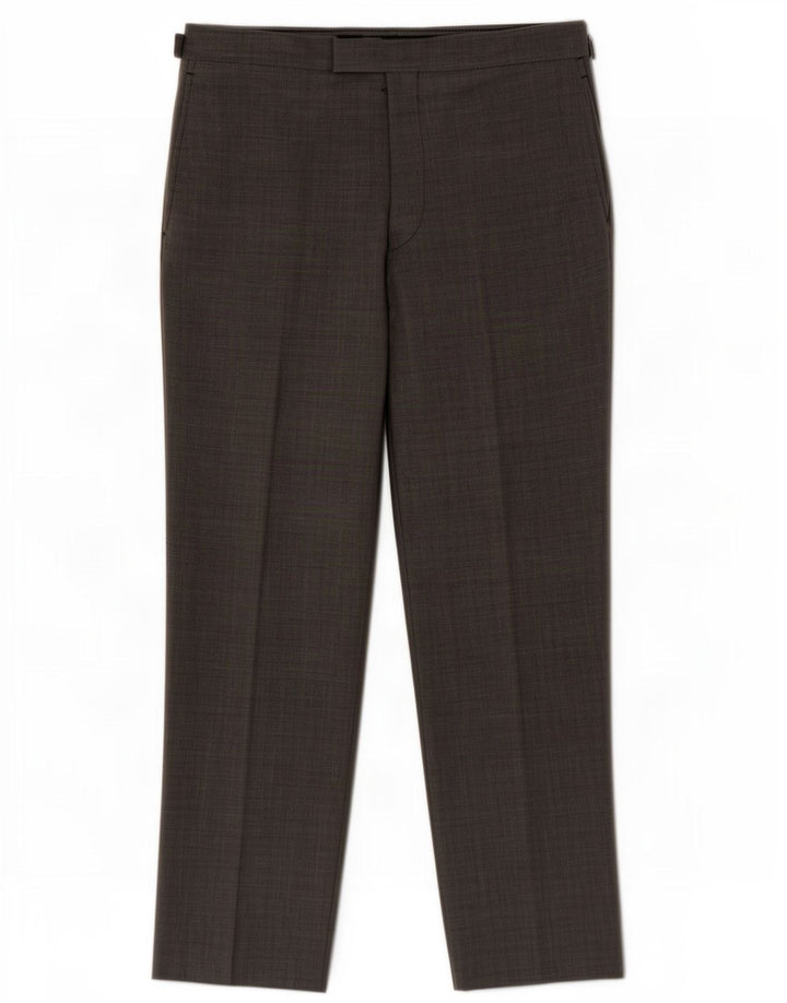 Marks & Spencer Pantalon de costume autographe pour homme W36 L31 Gris laine vierge
