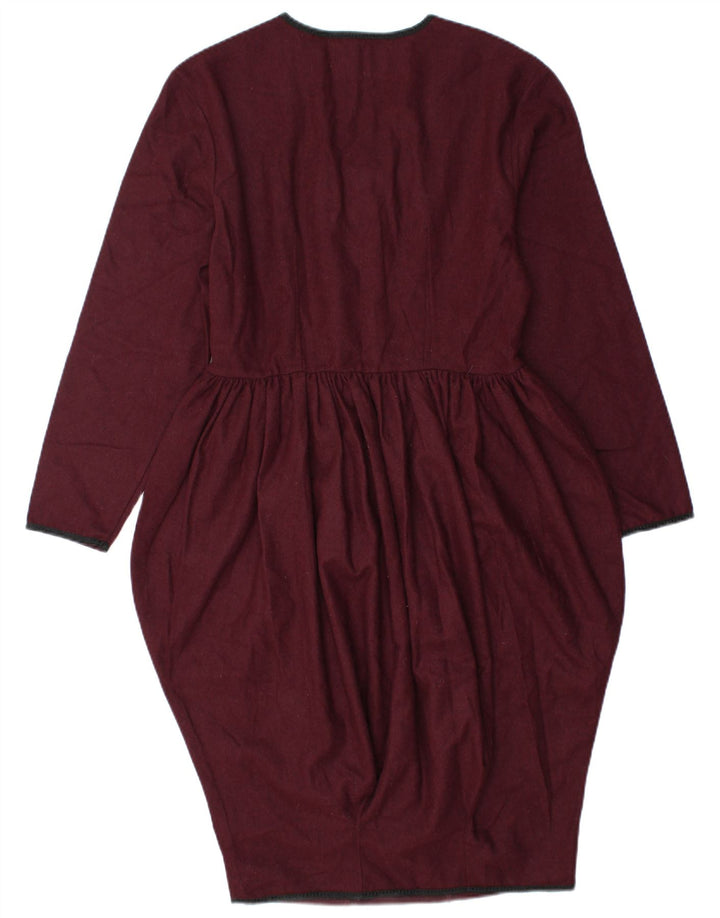 Robe bulle femme vintage IT 42 Bordeaux moyen