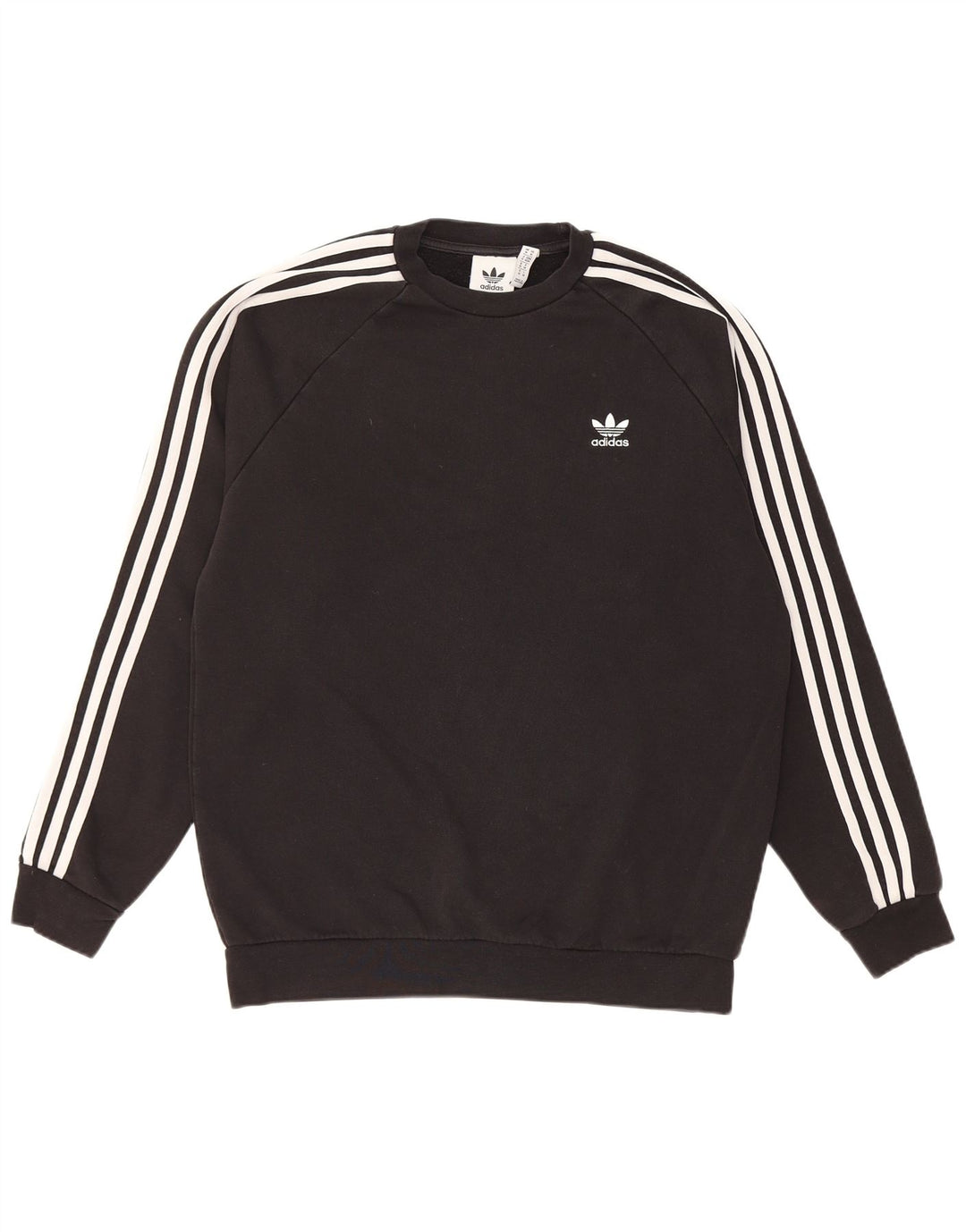 ADIDAS Sweat-shirt pour homme en coton noir moyen
