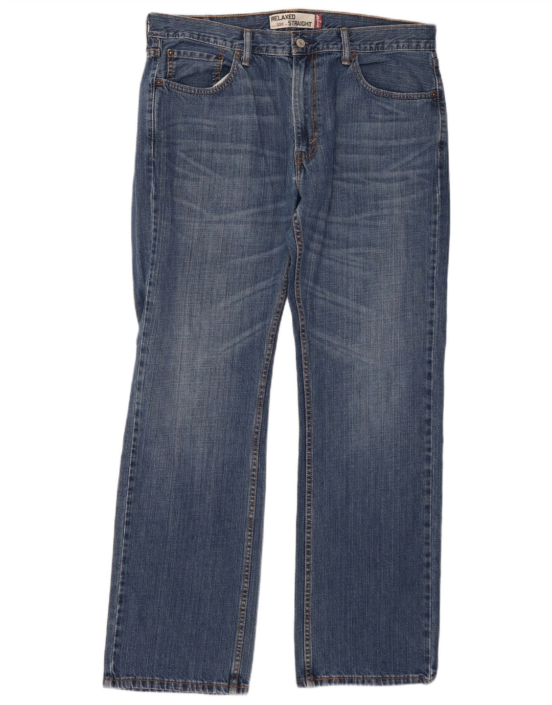 LEVI'S Jean droit 559 coupe décontractée W36 L32 homme bleu coton