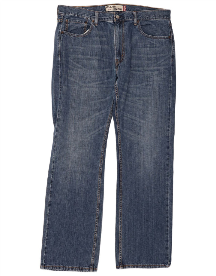 LEVI'S Jean droit 559 coupe décontractée W36 L32 homme bleu coton