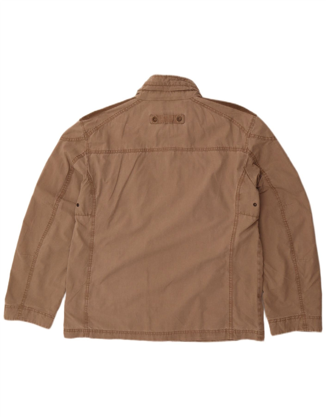 Camel Active Veste utilitaire pour homme UK 40 Large Beige Colourblock