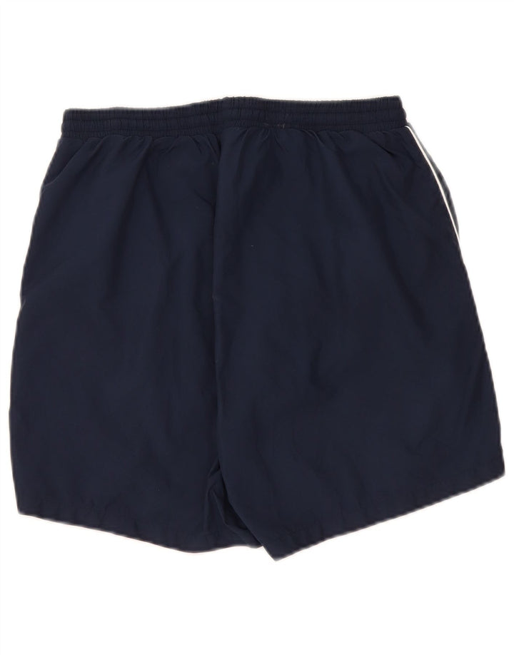 Hugo Boss Short de sport graphique Homme Bleu marine moyen Polyester