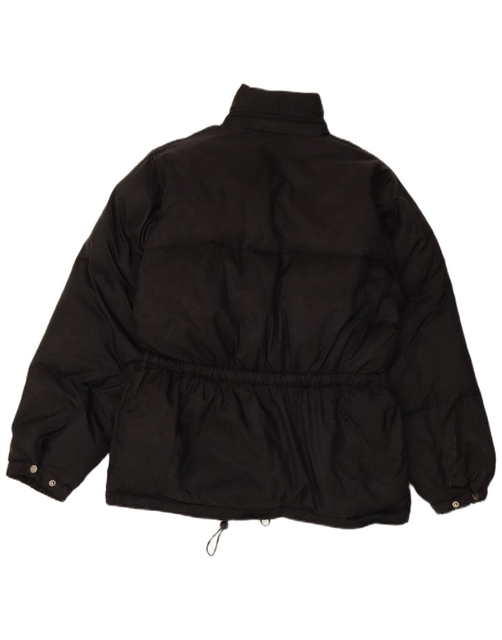 veste rembourrée homme vintage UK 38 Polyester noir moyen