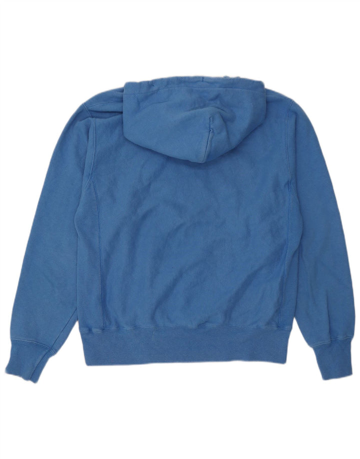 Champion Pull à Capuche Homme Bleu Moyen Coton