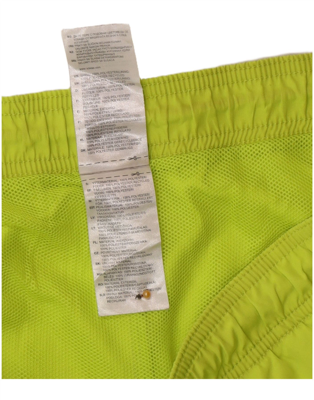 Adidas Short de sport pour homme Large Vert Polyester