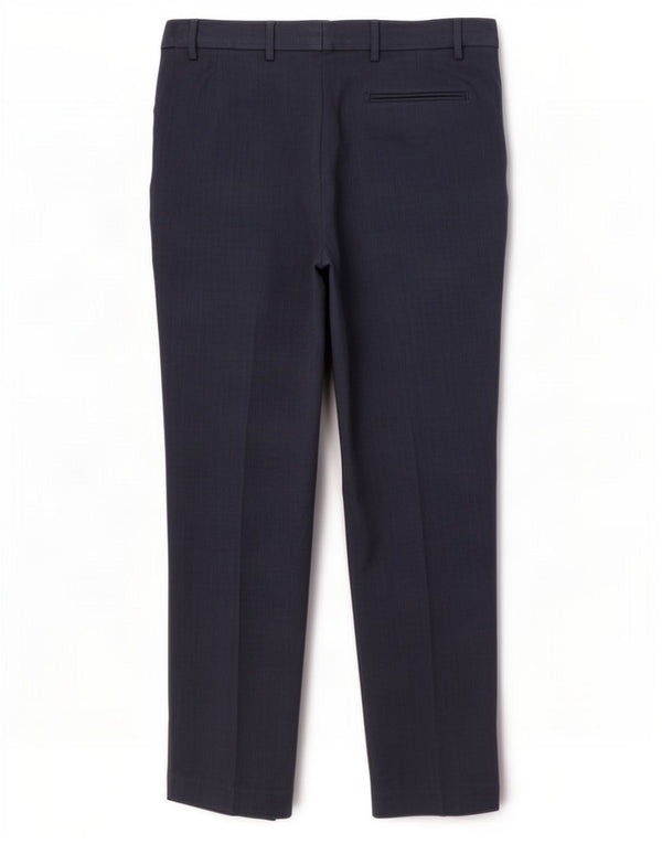 Marks & Spencer Pantalon de costume coupe classique pour homme W34 L33 Bleu marine Polyester