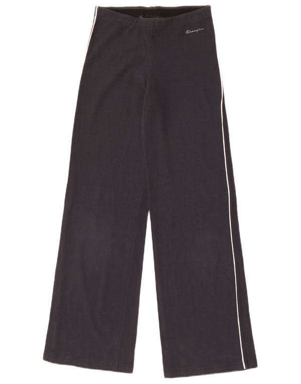 Champion Pantalon de survêtement pour femme UK 8 Small Noir Coton