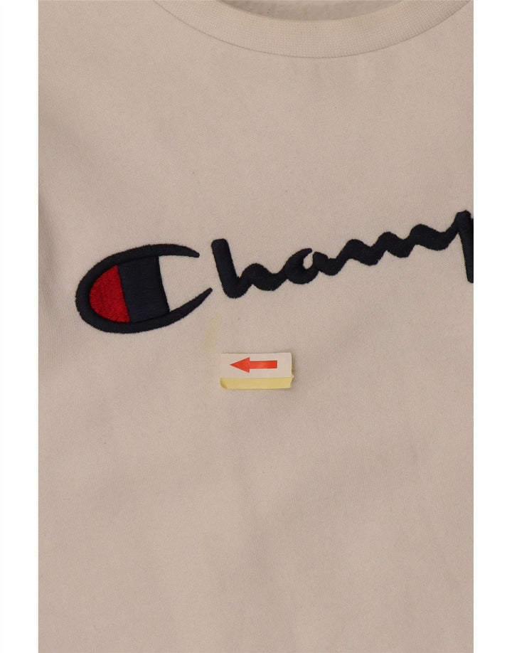 CHAMPION Sweat-shirt graphique pour garçon 11-12 ans Grand Blanc
