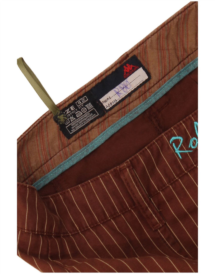 Kappa Jupe Crayon Femme IT 42 Medium W30 Marron Rayé