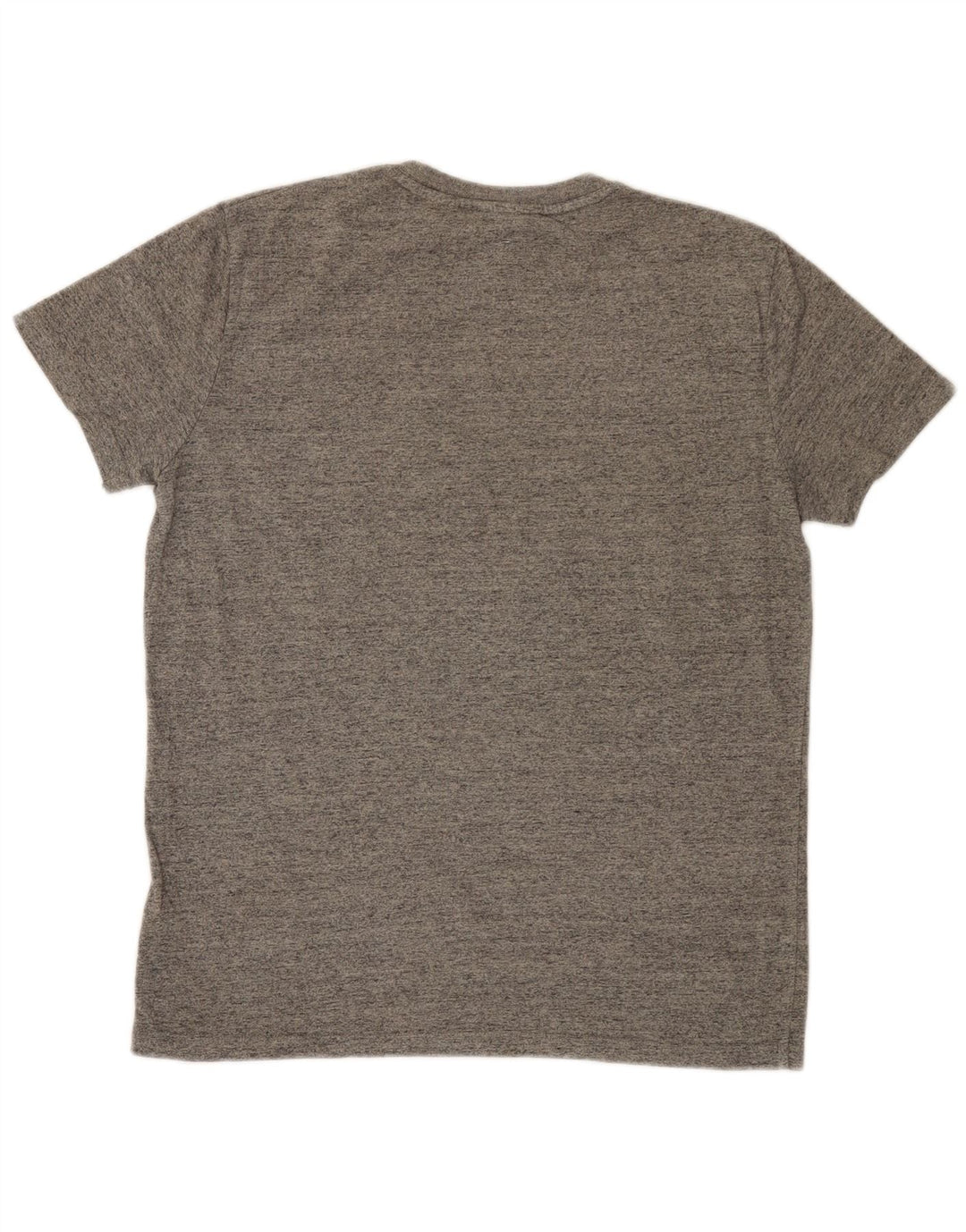 Superdry T-Shirt Graphique Homme Gris Moyen Moucheté Coton