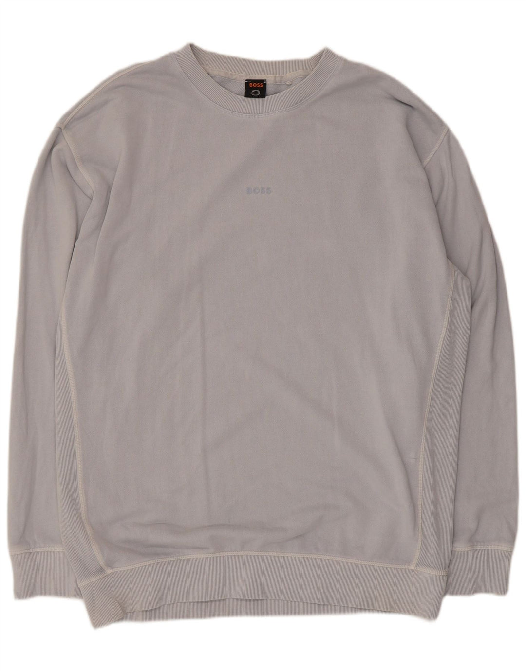 Hugo Boss Hommes Sweatshirt Jumper 2XL Bleu Coton