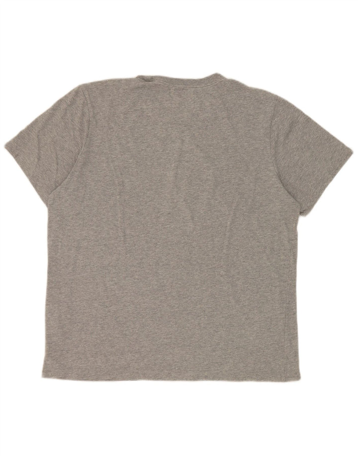 Nike T-Shirt Homme Grand Gris Coton