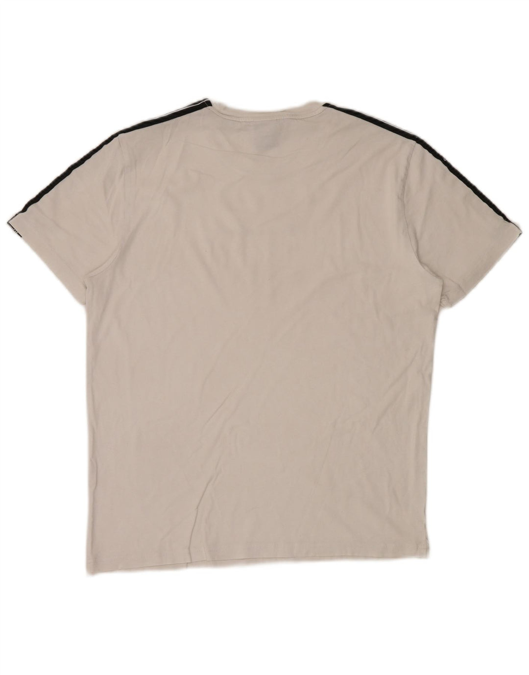 Champion T-Shirt Graphique Homme Blanc Moyen Colourblock