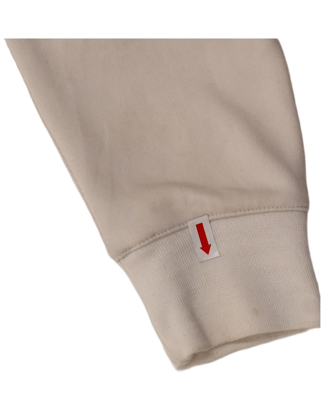 ASICS Veste de survêtement pour femme UK 14 Medium White Colourblock