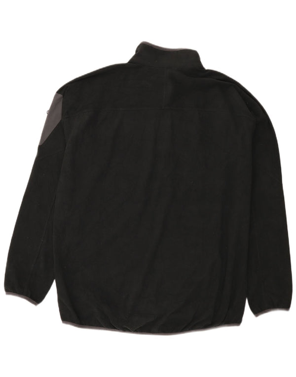 Berghaus Pull polaire à col zippé pour homme 2XL Noir Polyester