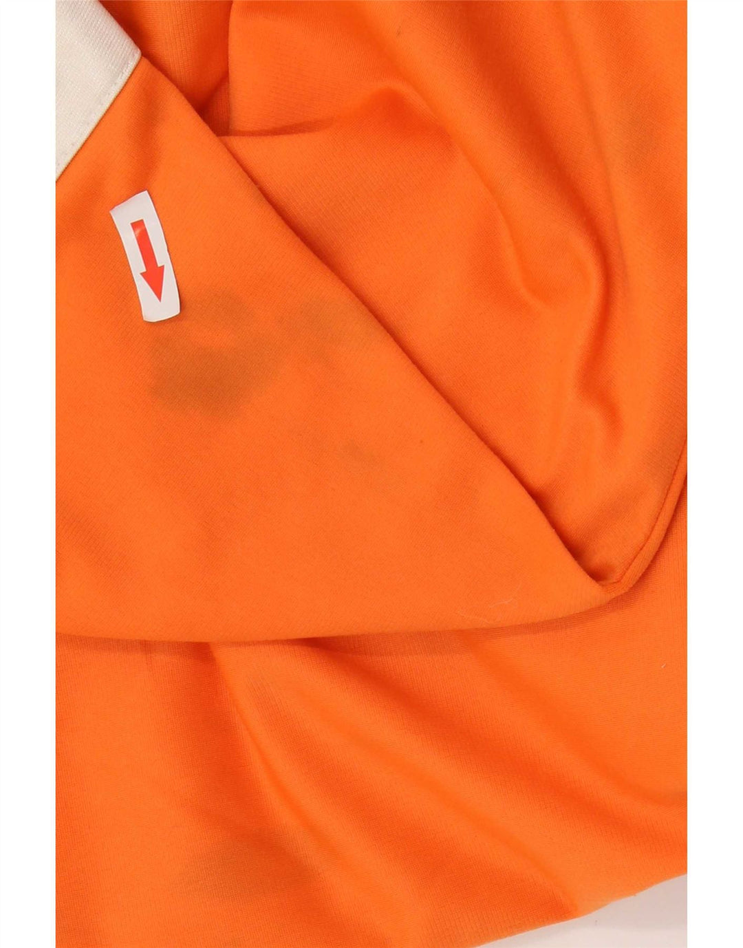 Champion Veste de survêtement pour homme Large Orange Colourblock Polyester