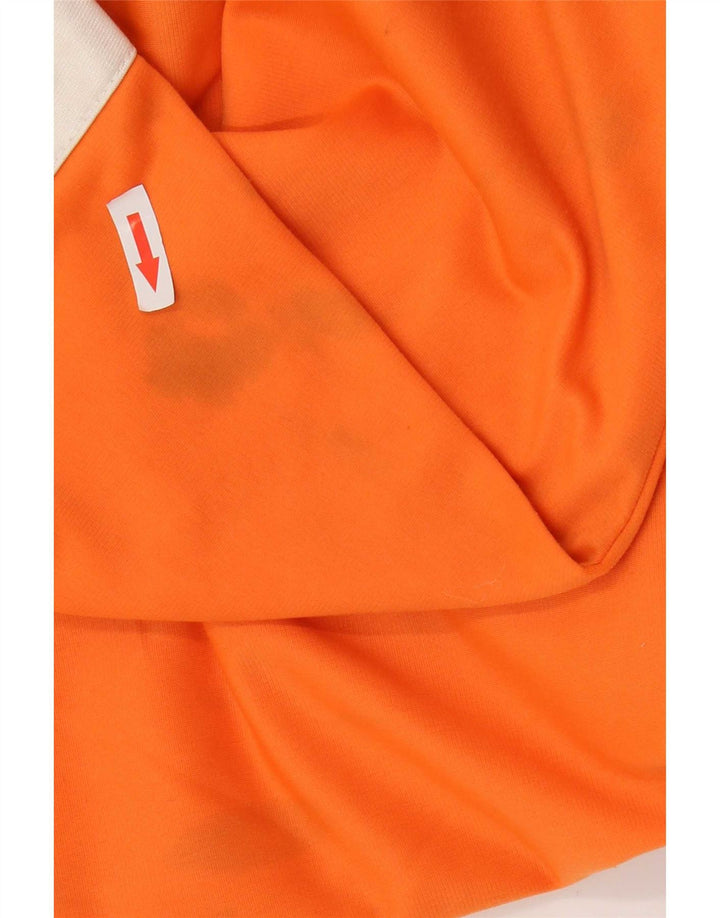 Champion Veste de survêtement pour homme Large Orange Colourblock Polyester