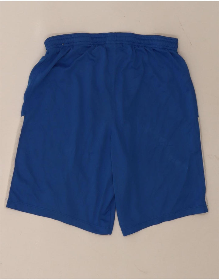 Nike Short de sport Dri Fit pour homme en polyester color block Taille S Bleu