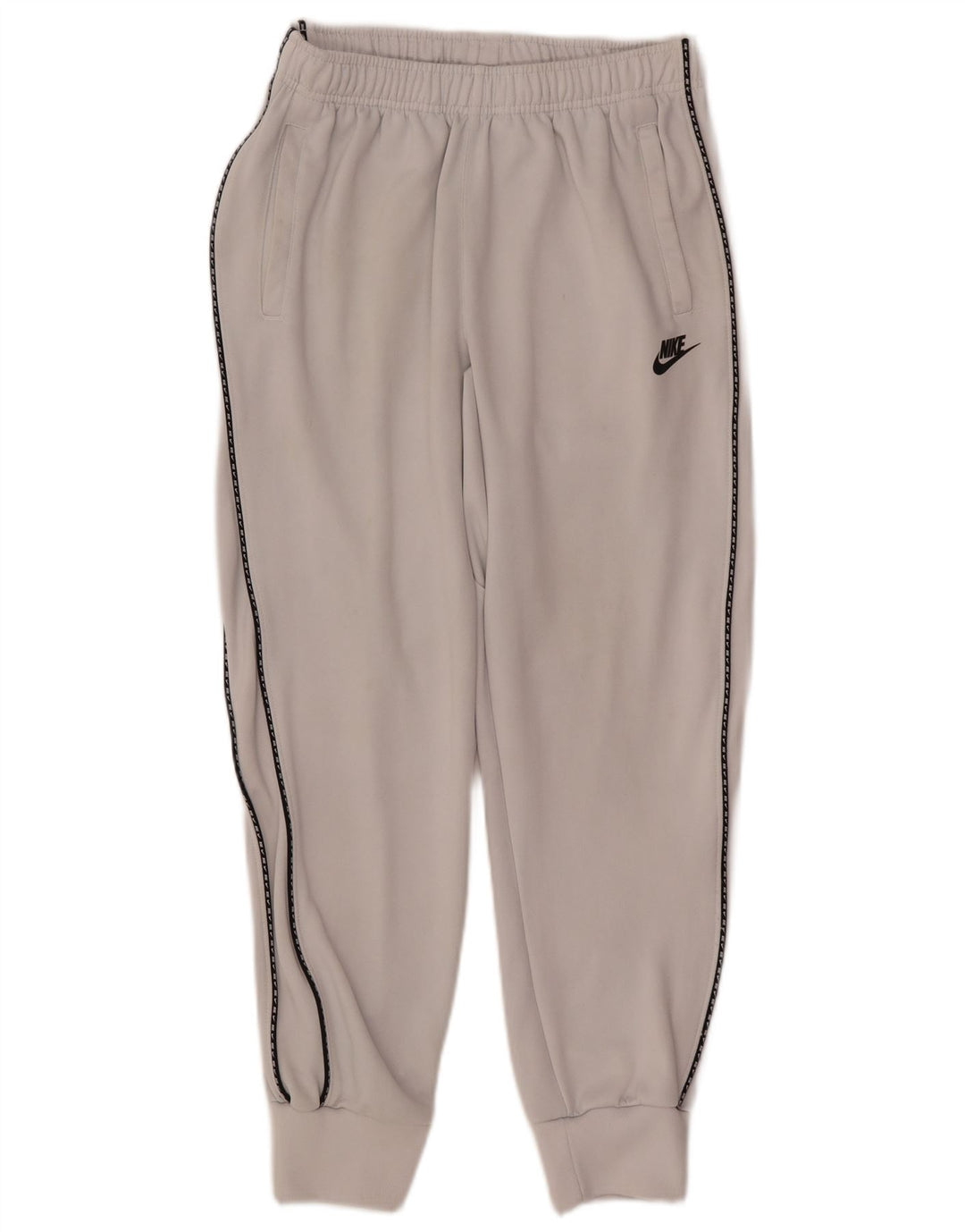 Nike Pantalon de survêtement pour homme Pantalon de jogging Petit Blanc Polyester