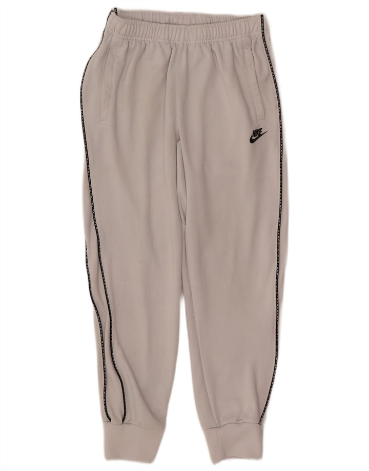 Nike Pantalon de survêtement pour homme Pantalon de jogging Petit Blanc Polyester