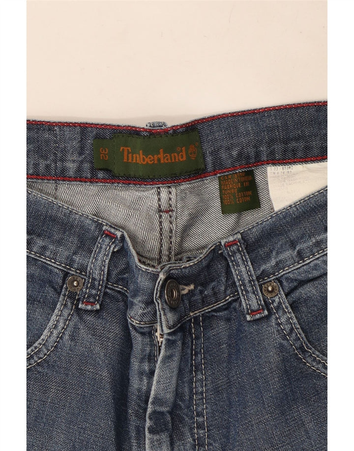 Timberland Jean Droit Femme W32 L29 Bleu Coton
