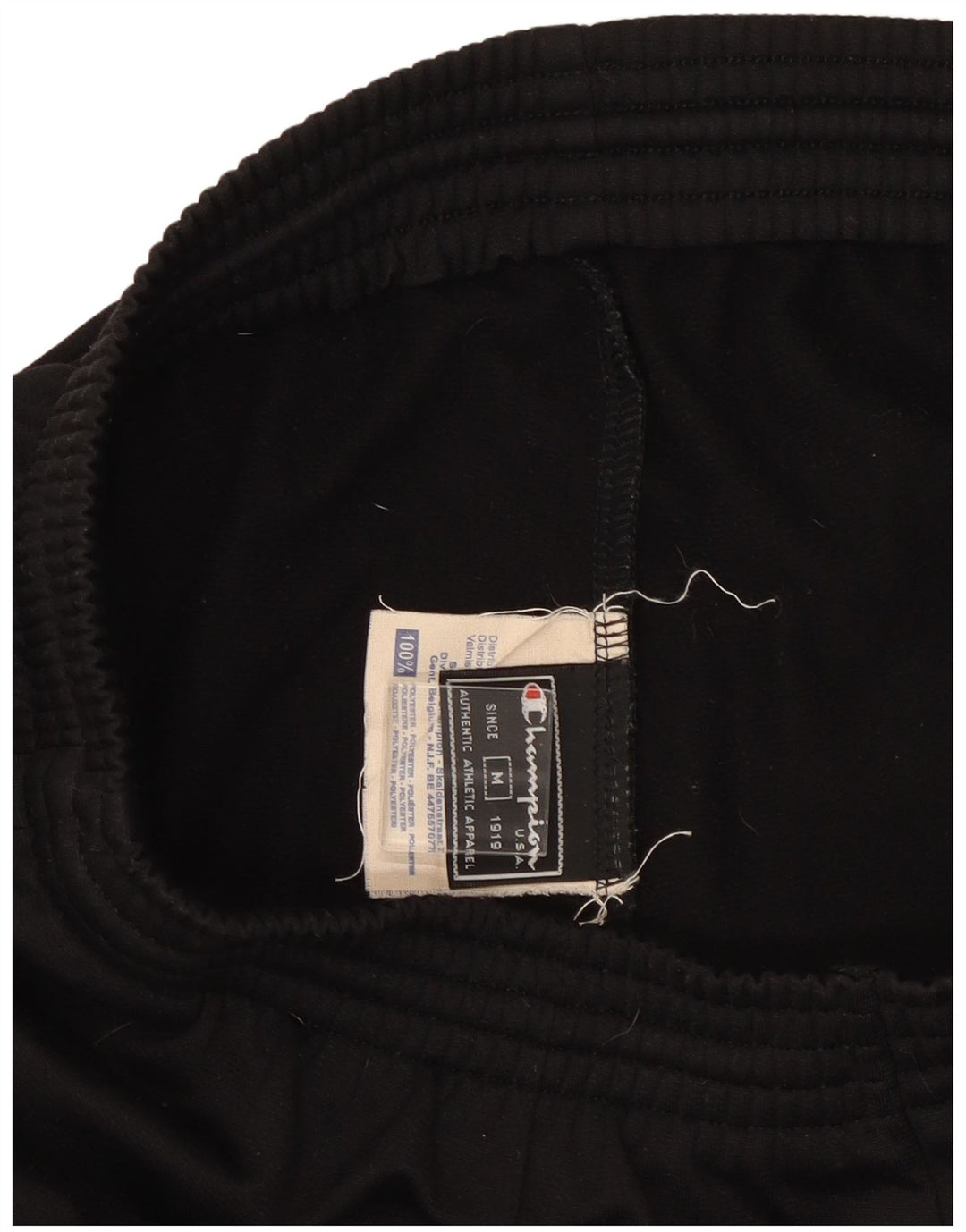 Champion Pantalon De Survêtement Homme Noir Moyen Polyester