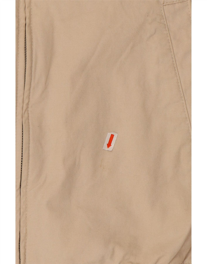 ZARA Mens Bomber Jacket UK 42 XL Beige Cotton Vintage Zara and Second-Hand Zara from Messina Hembry 