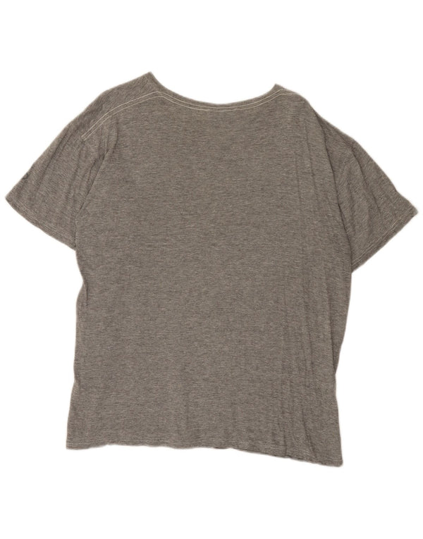 Dunlop T-shirt graphique pour femme UK 20 2XL Gris moucheté