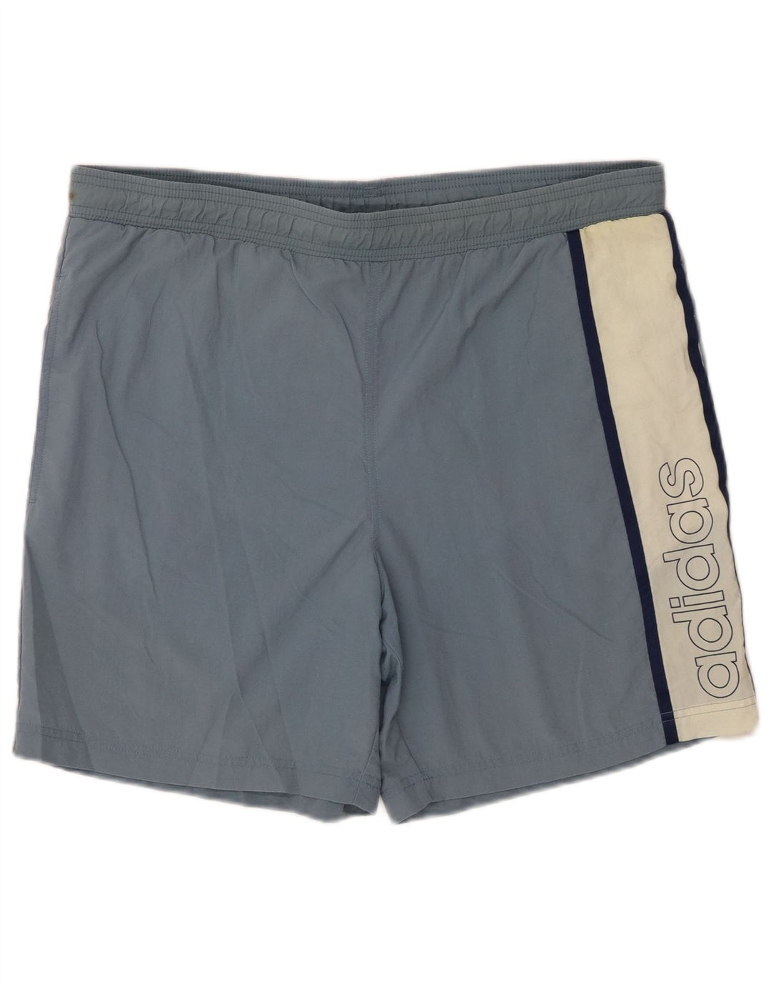 Adidas Short de Bain Graphic Homme Bleu Moyen Colorblock Polyamide