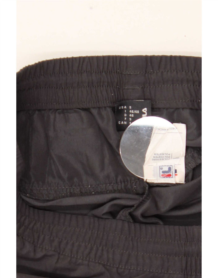 Fila Pantalon de Survêtement Graphic Capri Homme Petit Gris Polyester