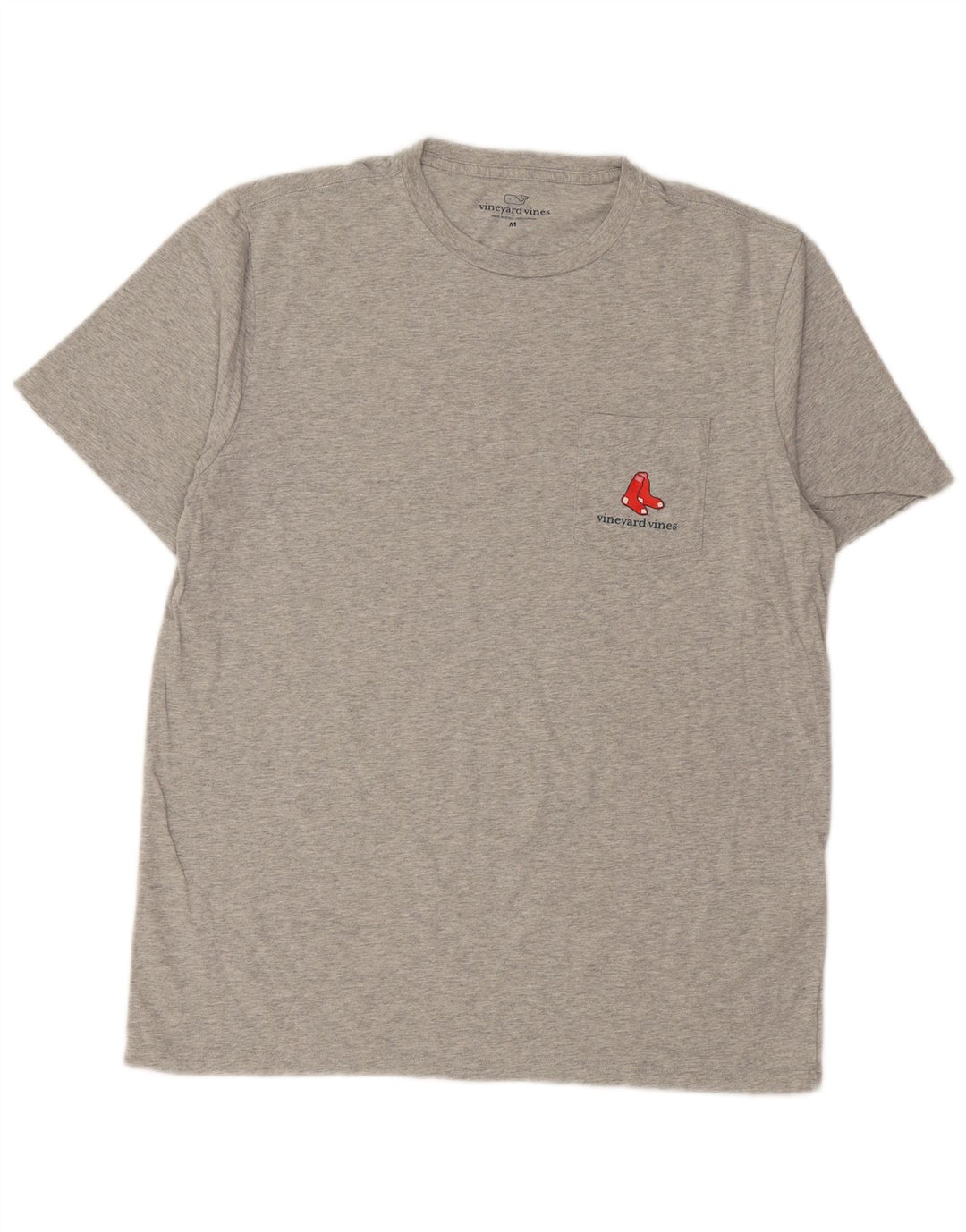 Vineyard Vines T-Shirt Graphique Homme Gris Moyen Coton