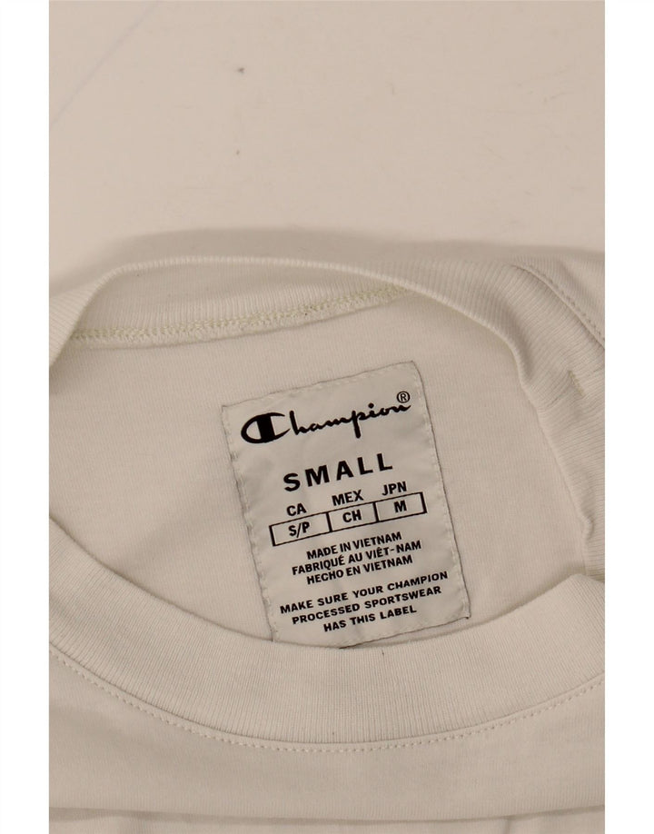 CHAMPION T-Shirt Homme Petit Blanc