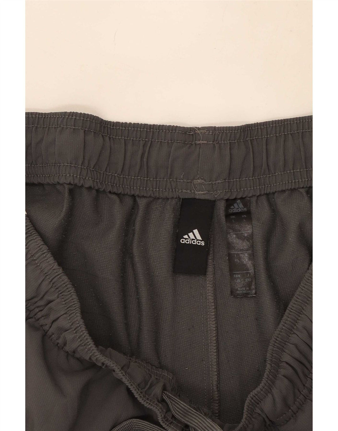 Adidas Short de sport pour homme Large Gris Polyester