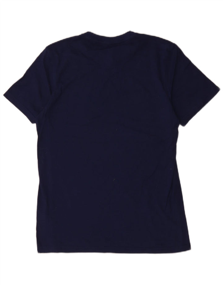 Adidas T-Shirt Homme Haut Petit Bleu Marine Coton