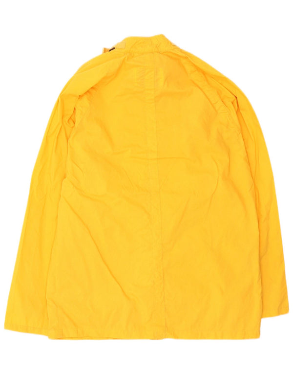 Carrera Veste de pluie graphique pour homme UK 40 Large Jaune Polyamide