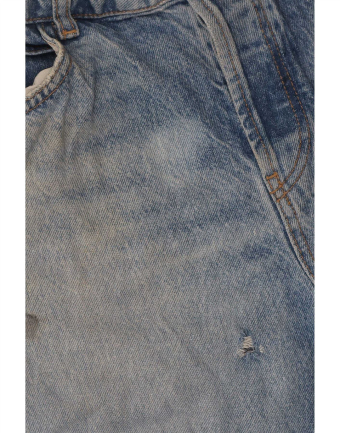 Zara Jean droit femme EU 38 Small W28 L28 Bleu