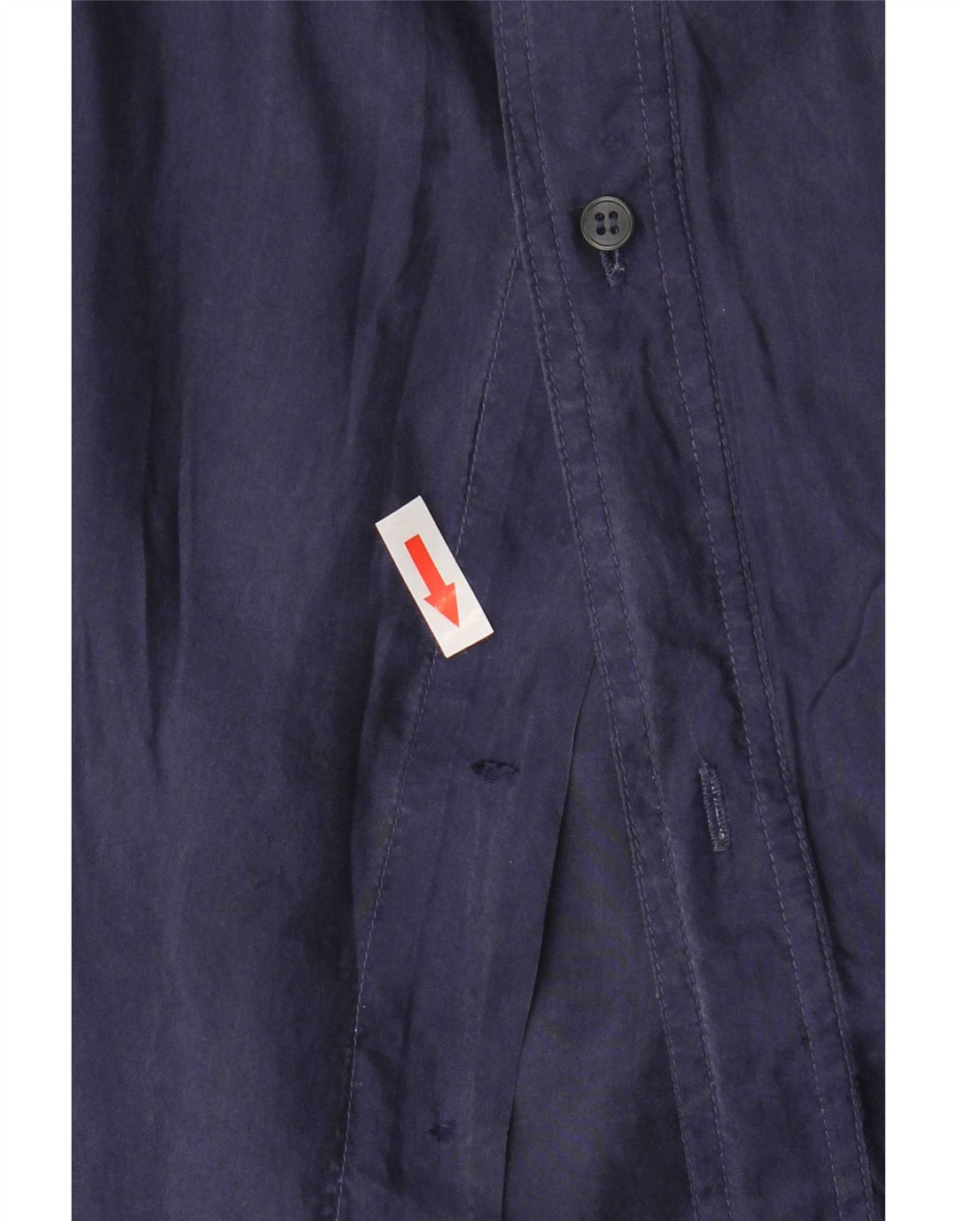 Robert Stock Chemise Homme XL Bleu Marine Soie