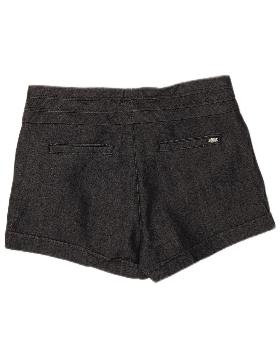 GUESS Short décontracté pour femme W30 en coton gris moyen